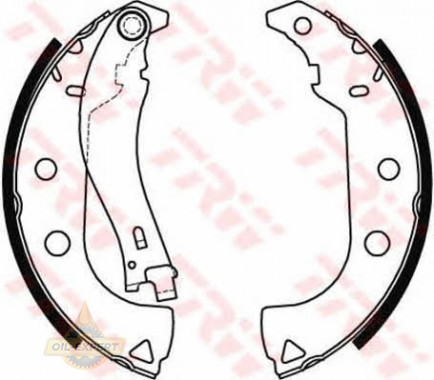 Trw Колодки тормозные барабанные TRW GS8484 - Картинка 2