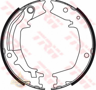 Trw Колодки тормозные барабанные TRW GS8489 - Картинка 3