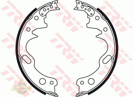 Trw Колодки тормозные барабанные TRW GS8499 - Картинка 1