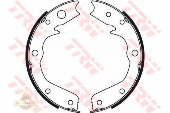 Trw Колодки тормозные барабанные TRW GS8497 - Картинка 4