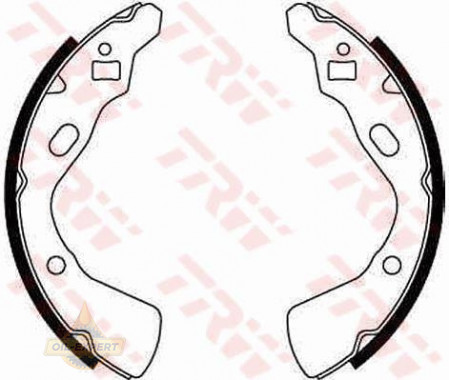 Trw Колодки тормозные барабанные TRW GS8519 - Картинка 3