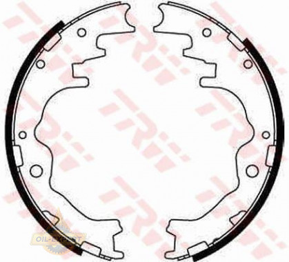 Trw Колодки тормозные барабанные TRW GS8550 - Картинка 1