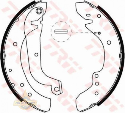 Trw Колодки тормозные барабанные TRW GS8565 - Картинка 3