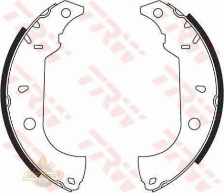 Trw Колодки тормозные барабанные TRW GS8614 - Картинка 1