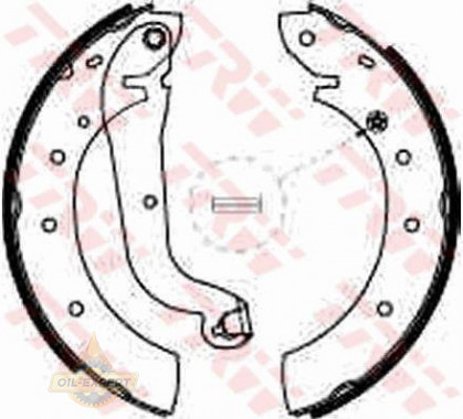 Trw Колодки тормозные барабанные TRW GS8624 - Картинка 2
