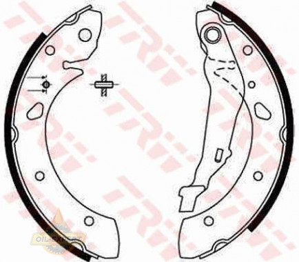 Trw Колодки тормозные барабанные TRW GS8632 - Картинка 1