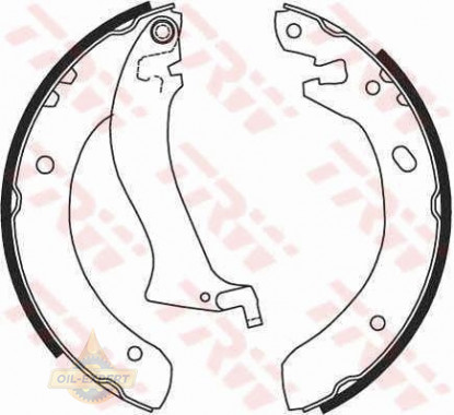 Trw Колодки тормозные барабанные TRW GS8633 - Картинка 1