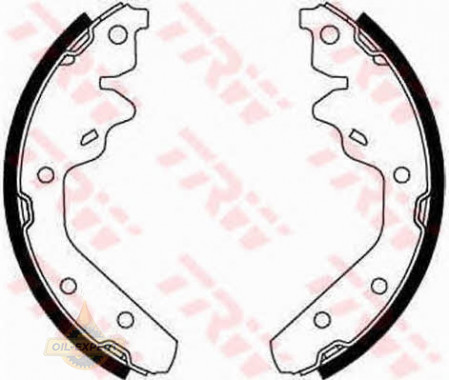 Trw Колодки тормозные барабанные TRW GS8644 - Картинка 3