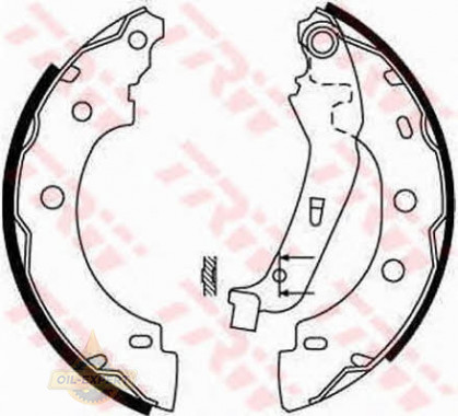 Trw Колодки тормозные барабанные TRW GS8650 - Картинка 1