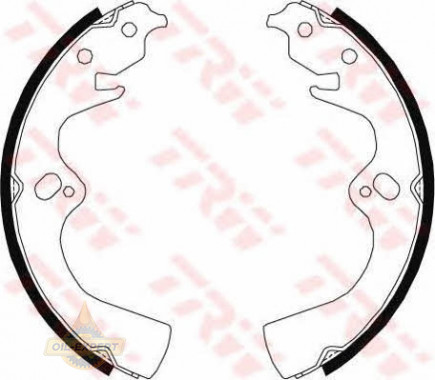 Trw Колодки тормозные барабанные TRW GS8682 - Картинка 2