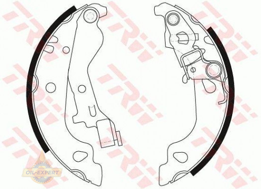 Trw Колодки тормозные барабанные TRW GS8686 - Картинка 1