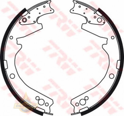 Trw Колодки тормозные барабанные TRW GS8703 - Картинка 3