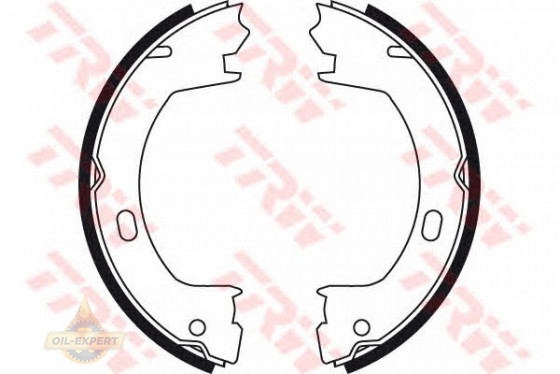 Trw Колодки тормозные барабанные TRW GS8728 - Картинка 1