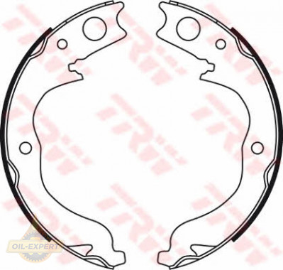 Trw Колодки тормозные барабанные TRW GS8753 - Картинка 1
