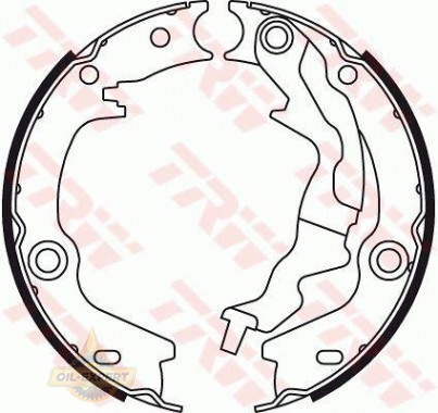 Trw Колодки тормозные барабанные TRW GS8781 - Картинка 1