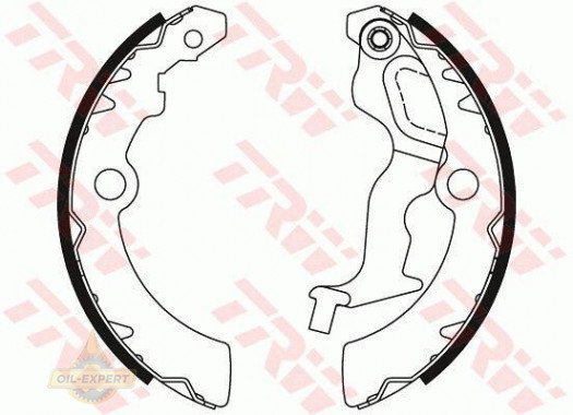 Trw Колодки тормозные барабанные TRW GS8792 - Картинка 1