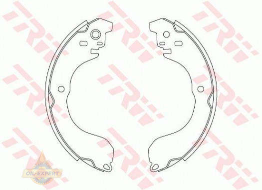 Trw Колодки тормозные барабанные TRW GS8813 - Картинка 1