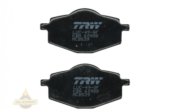 Trw Колодки тормозные мото TRW MCB539 - Картинка 1