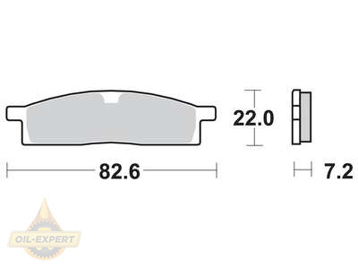 Trw Колодки гальмівні мото TRW MCB558 - Заображення 1