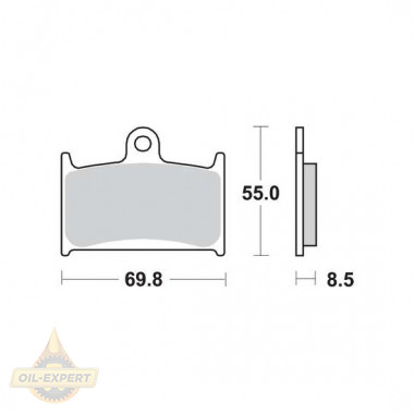 Trw Колодки тормозные мото TRW MCB595SV - Картинка 1