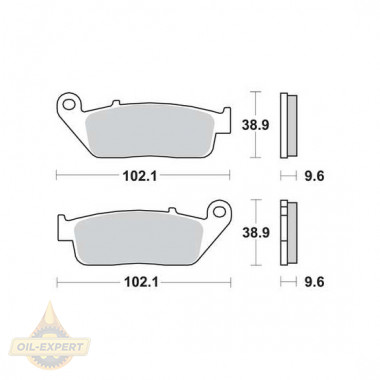 Trw Колодки тормозные мото TRW MCB599 - Картинка 2