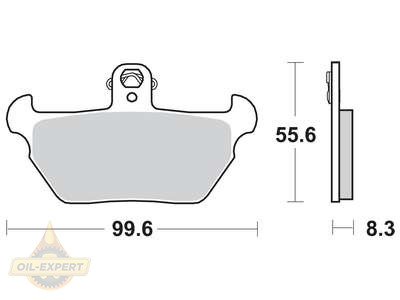 Trw Колодки тормозные мото TRW MCB621 - Картинка 1