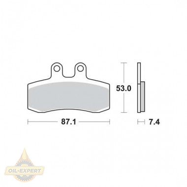 Trw Колодки гальмівні мото TRW MCB652 - Заображення 1