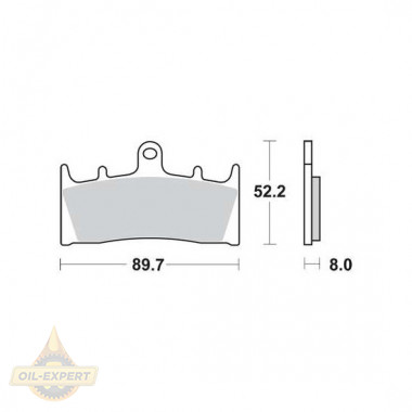 Trw Колодки тормозные мото TRW MCB659SRQ - Картинка 1