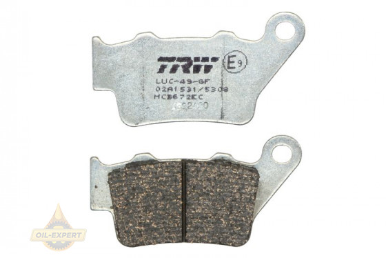 Trw Колодки тормозные мото TRW MCB672EC - Картинка 1