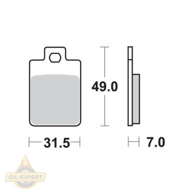 Trw Колодки тормозные мото TRW MCB688 - Картинка 1