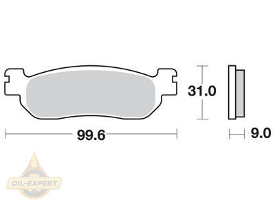 Trw Колодки тормозные мото TRW MCB699 - Картинка 1