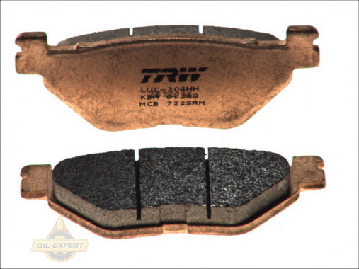 Trw Колодки тормозные мото TRW MCB722SRM - Картинка 1