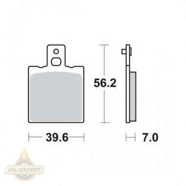 Trw Колодки тормозные мото TRW MCB75 - Картинка 1