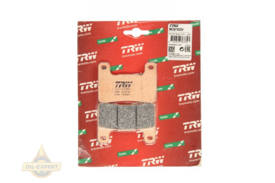 Trw Колодки тормозные мото TRW MCB752SV - Картинка 2