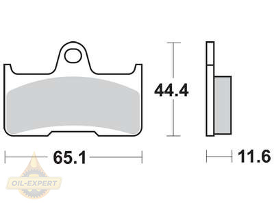 Trw Колодки тормозные мото TRW MCB756SI - Картинка 1