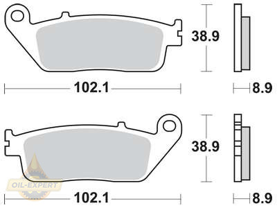 Trw Колодки тормозные мото TRW MCB764SH - Картинка 1