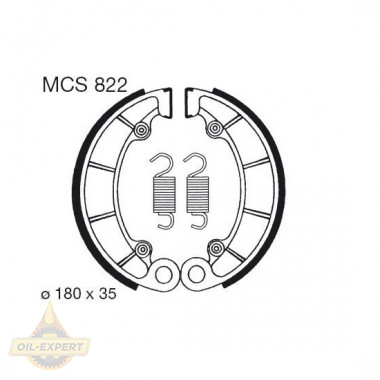 Trw Колодки тормозные мото TRW MCS822 - Картинка 1