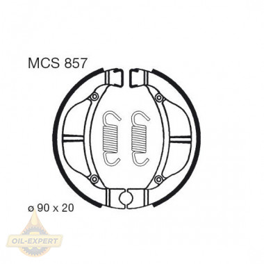 Trw Колодки тормозные мото TRW MCS857 - Картинка 1