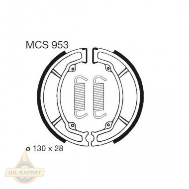 Trw Колодки тормозные мото TRW MCS953 - Картинка 1