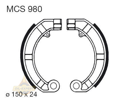 Trw Колодки тормозные мото TRW MCS980 - Картинка 1