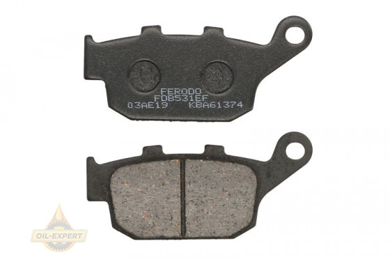 Ferodo Колодки тормозные мото FERODO FDB531EF - Картинка 1