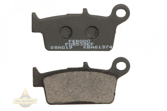 Ferodo Колодки тормозные мото FERODO FDB539EF - Картинка 1