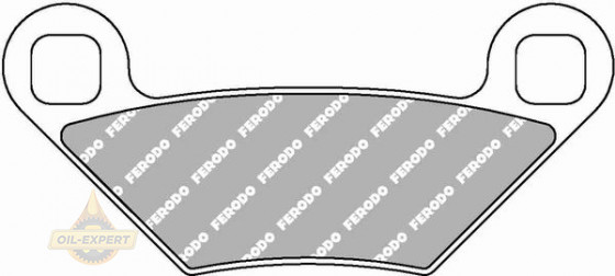 Ferodo Колодки гальмівні мото FERODO FDB2276SG - Заображення 1