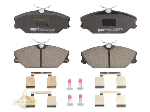 Ferodo Колодки тормозные дисковые FERODO FDB1420 - Картинка 1