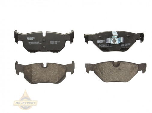 Ferodo Колодки тормозные дисковые FERODO FDB1807 - Картинка 1