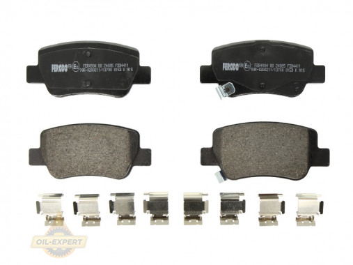 Ferodo Колодки тормозные дисковые FERODO FDB4411 - Картинка 1