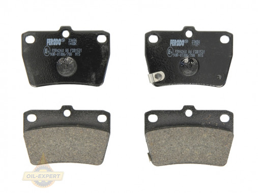 Ferodo Колодки тормозные дисковые FERODO FDB1531 - Картинка 1