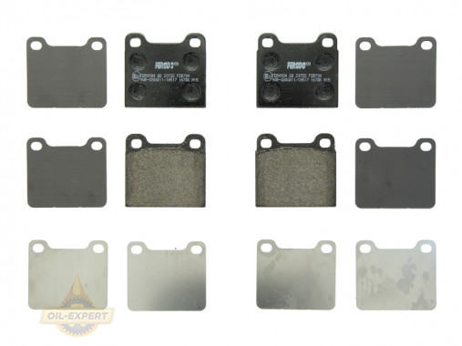 Ferodo Колодки гальмівні дискові FERODO FDB704 - Заображення 1