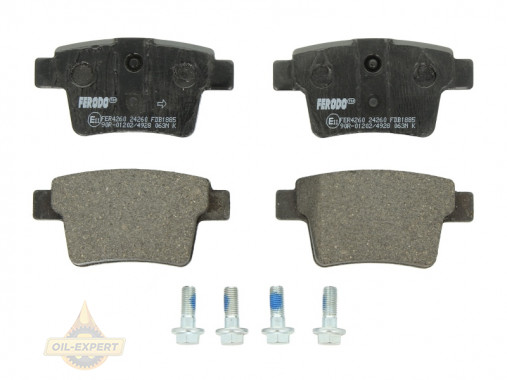 Ferodo Колодки тормозные дисковые FERODO FDB1885 - Картинка 2
