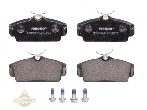 Ferodo Колодки тормозные дисковые FERODO FDB1096 - Картинка 1